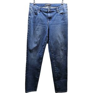 Liverpool Womens Blue Skinny Jeans Size 12/31